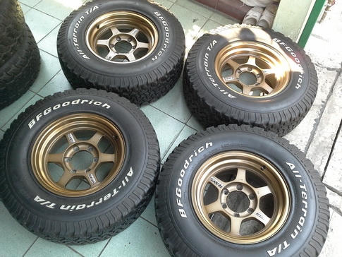 TE37x + BF All USA. 265/75/16 ปี12 สวยๆ 1ชุด TE37x + BF All USA. 265/75/16 ปี12 สวยๆ 1ชุด