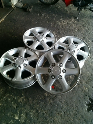 ล้อ Max เดิมรถ อีฃูสุ แท้ๆ 6/139 ขอบ16*7 สภาพสวยๆ 1ชุด