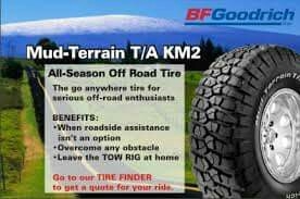 มาแล้วยางค้างปี14 32&times;12.5&times;15 Bf km2  เส้นละ6,700 มี12เส้นเท่านั้น