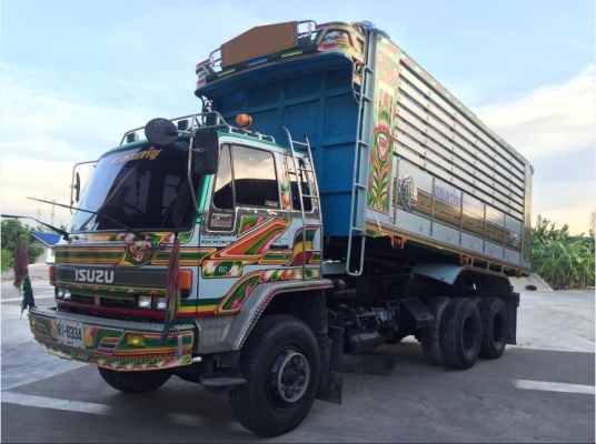 ขายรถบรรทุก 10 ล้อดั๊ม ISUZU ร็อคกี้ 240 นางฟ้า สภาพสวยมาก (เจ้าของขายเอง)