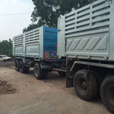 รถสิบล้ออีซูซุ 240 แรงม้า ดั้มสองเพลา