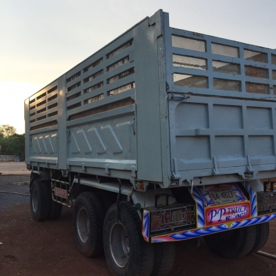 รถสิบล้ออีซูซุ 240 แรงม้า ดั้มสองเพลา