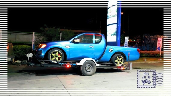 ขายหางเทลเลอร์บรรทุกรถ