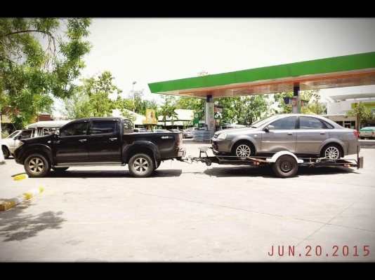 ขายหางเทลเลอร์บรรทุกรถ