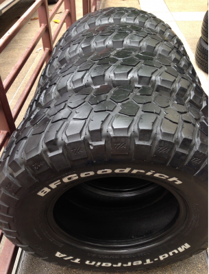 ยาง Mud BF Goodrich 265 75 16 พร้อมใช้งาน ราคาไม่แพง