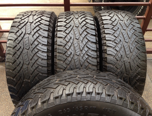 ยาง All Continental 265 65 17 ปี13 ดอกเต็ม ใช้ยาว ราคาไม่แพง