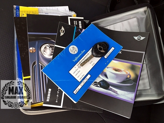 mini cooper R50 ปี2005 สภาพสวย เดิม บาง สมบูรณ์ พร้อมใช้ ใสๆ เครื่อง เกียร์ ช่วงล่าง แน่นๆ