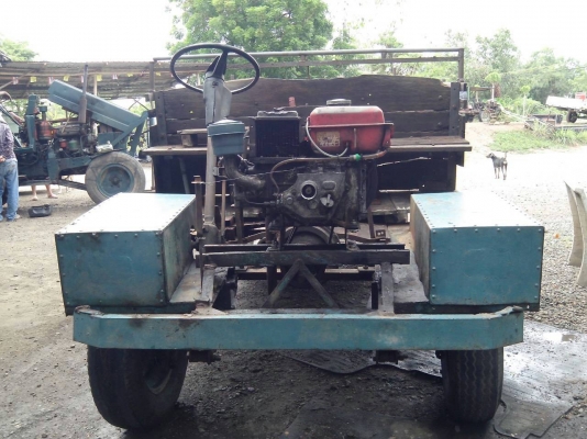 อีแต๋นพร้อมใช้งาน เครื่องคูโบต้า 6.5 แรง