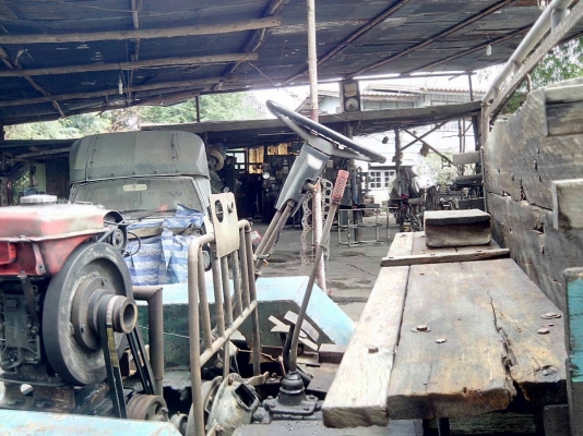 อีแต๋นพร้อมใช้งาน เครื่องคูโบต้า 6.5 แรง