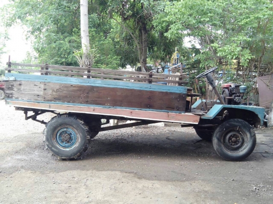 อีแต๋นพร้อมใช้งาน เครื่องคูโบต้า 6.5 แรง