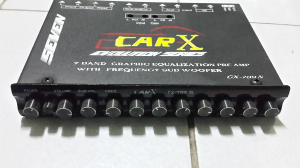 ปรี 7 แบน Car-x ใช้งานปกติ 850 สนใจโทร 0807777494