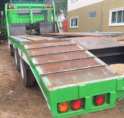 HINO SUMO FM 320 HP D6AB สิบล้อ 2 เพลา เทรลเลอร์ท้ายลาดขึ้นรถแบ็คโฮร PC 200 สวยสภาพดีสุดๆพร้อมลากพร้อมใช้งาน เครื่องยนต์ฮุนไดดีเซล 320 แรงลงเล่มครบ หัวเก๋ง 3 Mอย่างสวยภายในครบพร้อม พวงมาลัยเพาเวอร์ ระบบเบรคทริ๊ปฟี้ ช่วงล่างแน่นคัชซีไม่แตกบวม ยางสภาพดีประม