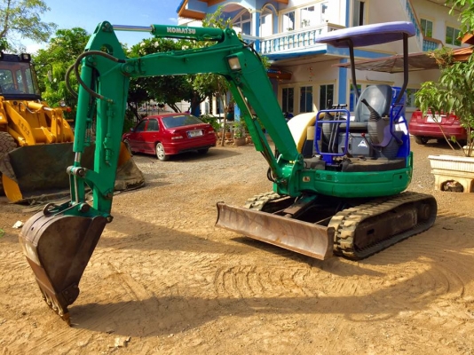 KOMATSU 27mr-1 ขนาดPC-27<คอลโทนสั้นปั๊มนิ้วมีลายหัวแย๊กพร้อม>(มีVDOให้ชม)☎️ติดต่อ 085-5632278 (ราคต่อรองได้)