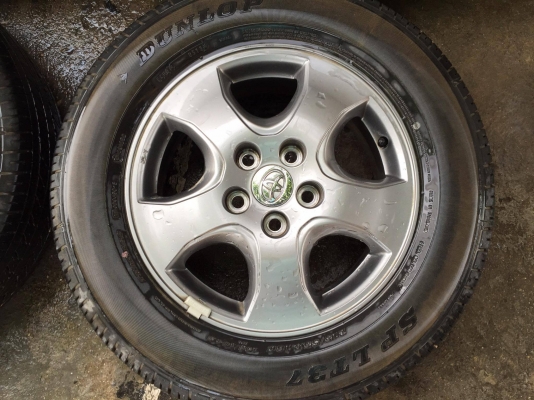 ขายล้อแม็ก Toyota Vigo Champ สีรมดำ ชุดละ 7,500 บาท