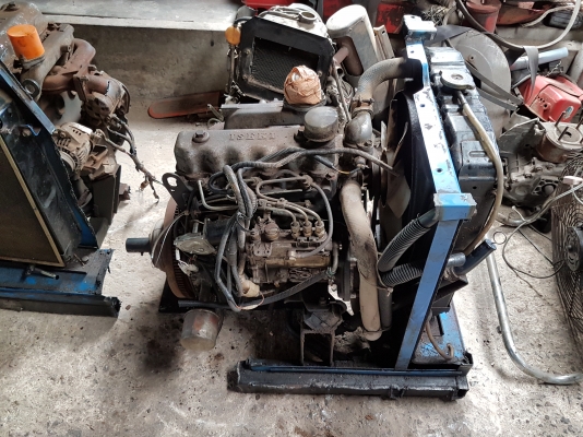 Iseki 3สูบ 28แรงเครื่องสวย ติดง่าย เก่าญี่ปุ่น