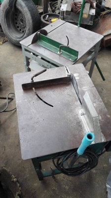 ขายแท่นตัดอลูมิเนียม สันติ มอเตอร์มิตซู 1 HP. 220V. สภาพสวยสดแน่นพร้อมใช้งานมาเทสก่อนได้!!
