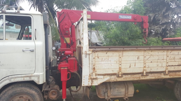 ขาย 6 ล้อ HINO KM545 ติดเครน TADANO 2.5 ตัน เครื่อง WO4D 117 แรงม้า คัสซีสวยตลอดเส้น เอกสารเล่มทะเบียนพร้อมโอน