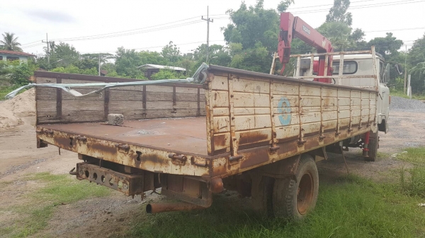 ขาย 6 ล้อ HINO KM545 ติดเครน TADANO 2.5 ตัน เครื่อง WO4D 117 แรงม้า คัสซีสวยตลอดเส้น เอกสารเล่มทะเบียนพร้อมโอน
