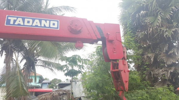 ขาย 6 ล้อ HINO KM545 ติดเครน TADANO 2.5 ตัน เครื่อง WO4D 117 แรงม้า คัสซีสวยตลอดเส้น เอกสารเล่มทะเบียนพร้อมโอน