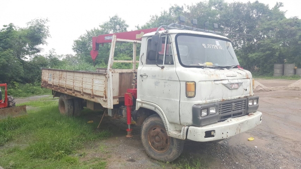 ขาย 6 ล้อ HINO KM545 ติดเครน TADANO 2.5 ตัน เครื่อง WO4D 117 แรงม้า คัสซีสวยตลอดเส้น เอกสารเล่มทะเบียนพร้อมโอน