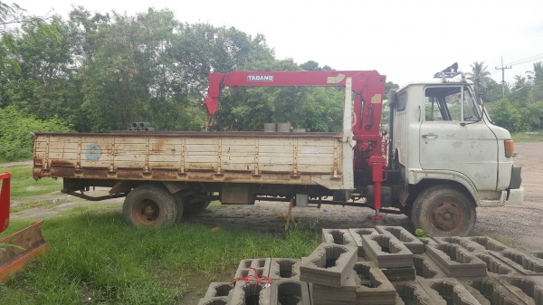 ขาย 6 ล้อ HINO KM545 ติดเครน TADANO 2.5 ตัน เครื่อง WO4D 117 แรงม้า คัสซีสวยตลอดเส้น เอกสารเล่มทะเบียนพร้อมโอน