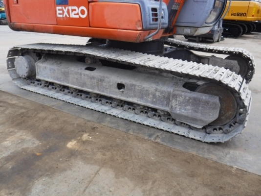 รถขุด 12ตัน EX120-5 # 1E4-51058 สต๊อกรอนำเข้าจากญีปุ่่น โทร.กุ้ง:0813062283