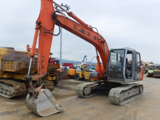 รถขุด 12ตัน EX120-5 # 1E4-51058 สต๊อกรอนำเข้าจากญีปุ่่น โทร.กุ้ง:0813062283