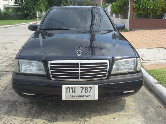 1998 Benz c180 classic รถนำเข้ามีครูสคอนโทรล สภาพพร้อมขับทะเบียนสวย
