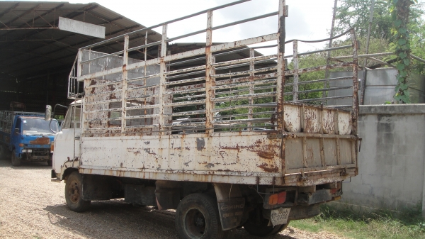 HINO KM350 เครื่อง110แรง รถใช้งานได้ปกติ ไว้ใช้ในไร่ในสวน ราคาถูกกว่าอีแต๋น