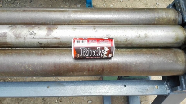 *** ขอบคุณผู้ซื้อ&amp;พี่เสือครับ!! *** แท่นม้วนไฟฟ้า 5 ฟุต.150 cm. เพลาตัน ไฟ 380V. ม้วนหนา 3 mm. เครื่องประกอบใหม่ 100\% มาดูมาเทสก่อนได้ครับ!!