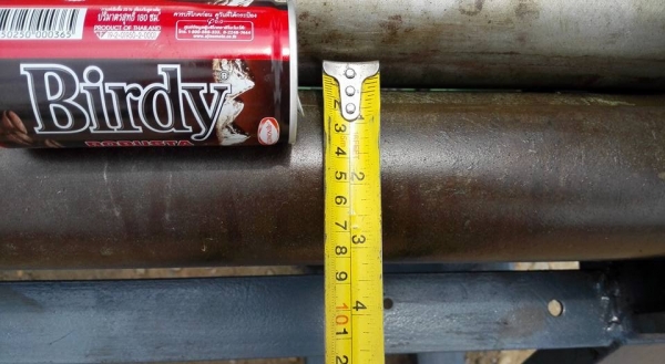 *** ขอบคุณผู้ซื้อ&amp;พี่เสือครับ!! *** แท่นม้วนไฟฟ้า 5 ฟุต.150 cm. เพลาตัน ไฟ 380V. ม้วนหนา 3 mm. เครื่องประกอบใหม่ 100\% มาดูมาเทสก่อนได้ครับ!!