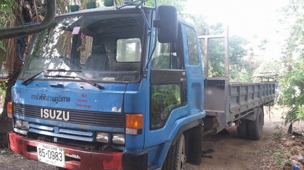 ขายรถหกล้อISUZU ติดเครนTADANO ชุปเปอร์Z 3 ตัน 3 ปอก 2 ชัก