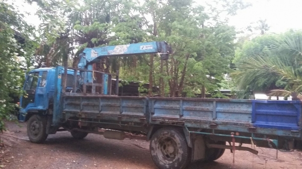 ขายรถหกล้อISUZU ติดเครนTADANO ชุปเปอร์Z 3 ตัน 3 ปอก 2 ชัก