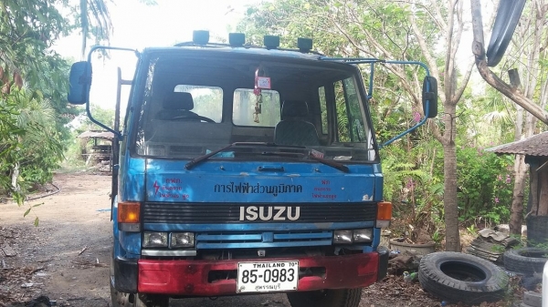 ขายรถหกล้อISUZU ติดเครนTADANO ชุปเปอร์Z 3 ตัน 3 ปอก 2 ชัก