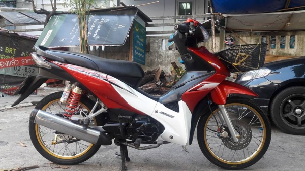 ขายลูกเดียว wave110i ปี2554 รับประกันการโอน