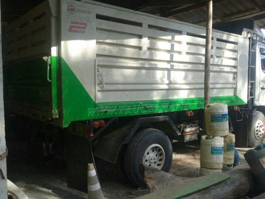 HINO 6 ล้อ ดัมพ์ ดัมพ์สามมิตร รถปีจดทะเบียน 2555 145 แรงม้า