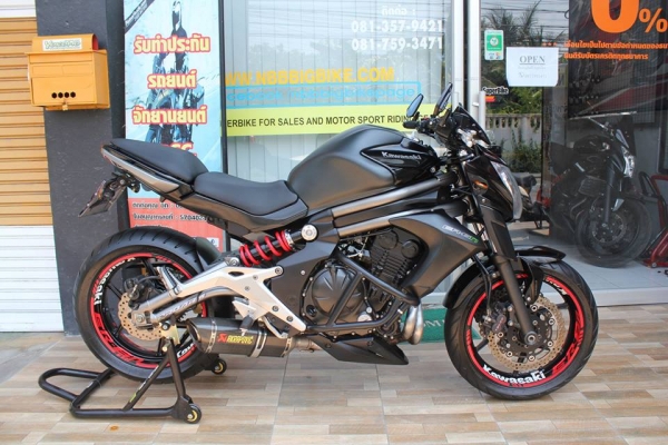 ขายER6n รถสวยเช็คระยะเรียบร้อย Model year2012(ABS) 175,000