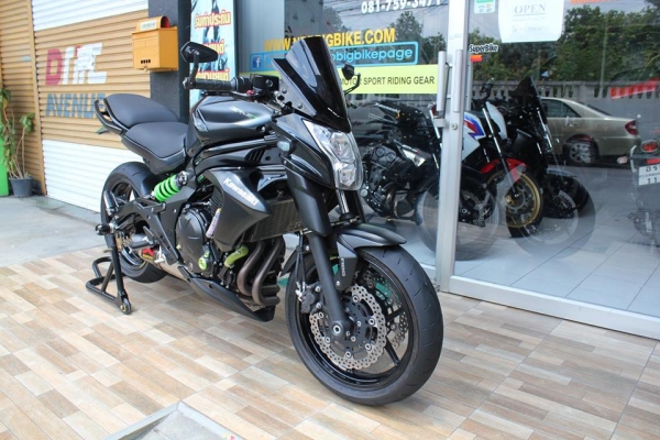 ER6n ปี2014(ABS) ของแต่งเยอะ รถสวยไม่ล้มชน 199,000