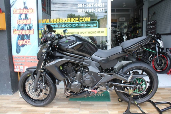 ER6n ปี2014(ABS) ของแต่งเยอะ รถสวยไม่ล้มชน 199,000