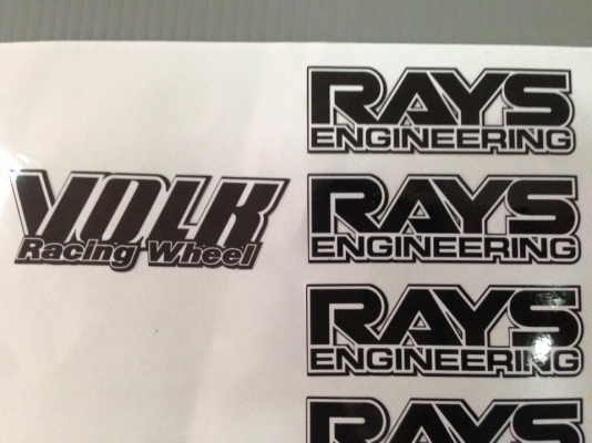 ขาย สติ๊กเกอร์ ติดก้านแม็ค งานเทียบแท้. TE37-Ce28.งานดีติดแน่น.ไม่ลอกง่ายครับ ขาย สติ๊กเกอร์ ติดก้านแม็ค งานเทียบแท้. TE37-Ce28.งานดีติดแน่น.ไม่ลอกง่ายครับ