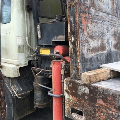 รถบรรทุก 10 ล้อติดเครน HINO  เครนขนาด 3 ตัน  168 แรงม้า