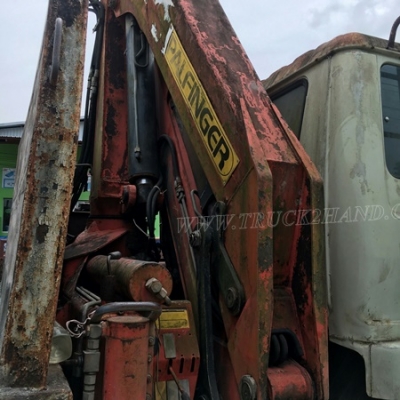 รถบรรทุก 10 ล้อติดเครน HINO  เครนขนาด 3 ตัน  168 แรงม้า