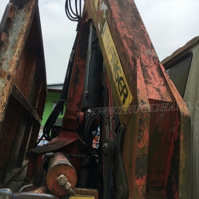 รถบรรทุก 10 ล้อติดเครน HINO  เครนขนาด 3 ตัน  168 แรงม้า