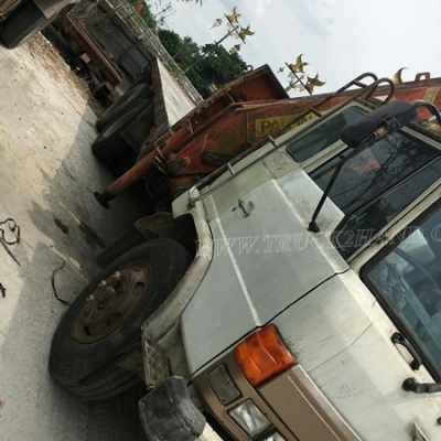 รถบรรทุก 10 ล้อติดเครน HINO  เครนขนาด 3 ตัน  168 แรงม้า