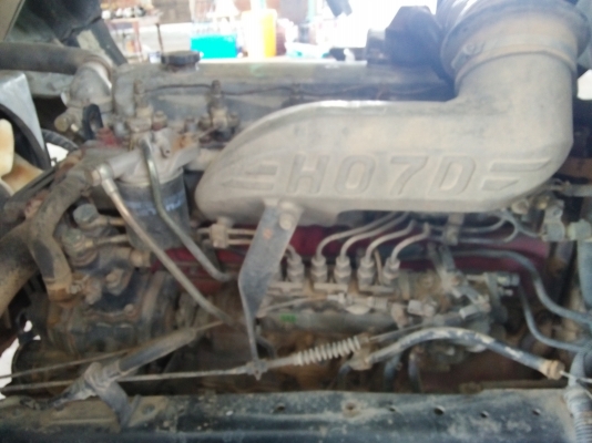 HINO FD3H 6 ล้อ ดั้มพ์ เครื่อง HO7D 195 แรง 6 สูบ สภาพสวยๆ