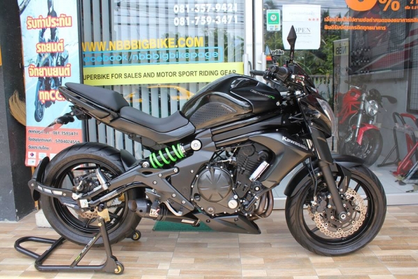 KAWASAKI ER6n ปี2014(ABS) 2,xxx KMเหมือนใหม่ป้ายแดง 199,000