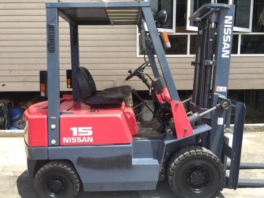 นิสสัน NJ01L15 1.5ตัน เสา3 เมตร มือสองญี่ปุ่นสภาพใหม่4,xxx ชม www.cmmforklift.com