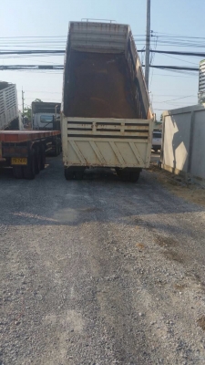 ขายรถพ่วงดัมพ์ Isuzu deca เครื่อง 320 แรง ปลายปี 49 Max Load กระบะดัมพ์สามมิตร ลูก 3 เพลาแท้ ทะเบียนพร้อม