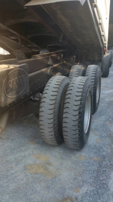 ขายรถพ่วงดัมพ์ Isuzu deca เครื่อง 320 แรง ปลายปี 49 Max Load กระบะดัมพ์สามมิตร ลูก 3 เพลาแท้ ทะเบียนพร้อม