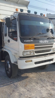 ขายรถพ่วงดัมพ์ Isuzu deca เครื่อง 320 แรง ปลายปี 49 Max Load กระบะดัมพ์สามมิตร ลูก 3 เพลาแท้ ทะเบียนพร้อม